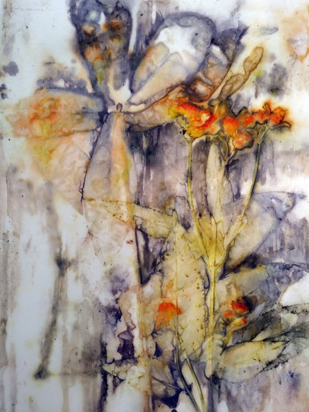 Ecoprinting on Paper February 15,2025