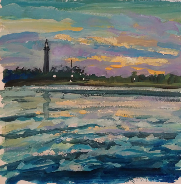 Early Morning by the Lighthouse