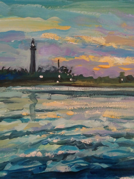 Early Morning by the Lighthouse