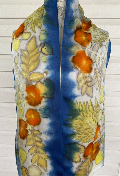 Blue and Blooms III