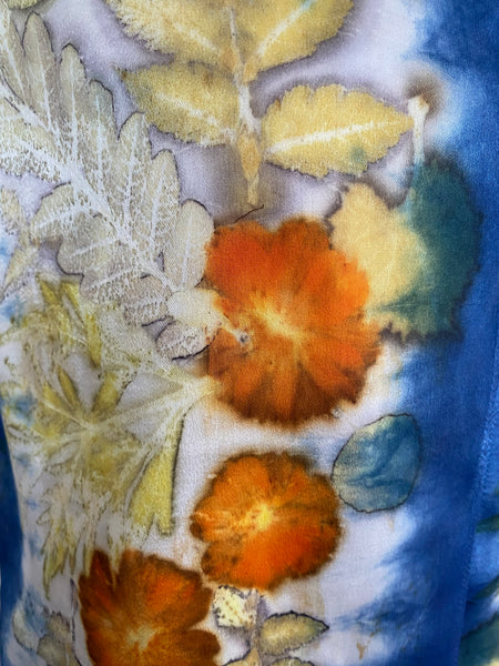 Blue and Blooms III