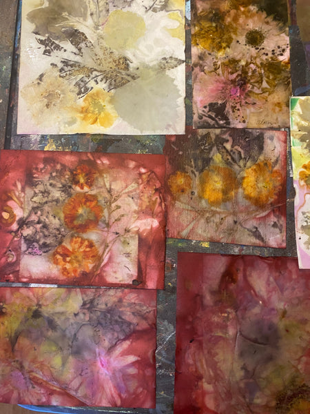 ECourse: Intro To Botanical Printing on Paper $49 introductory price (reg. $69)