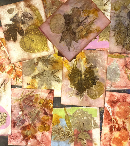 ECourse: Intro To Botanical Printing on Paper $49 introductory price (reg. $69)