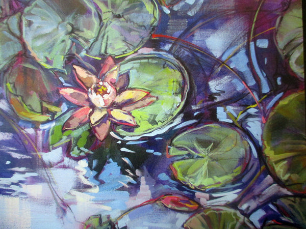Water Lily Pond Print